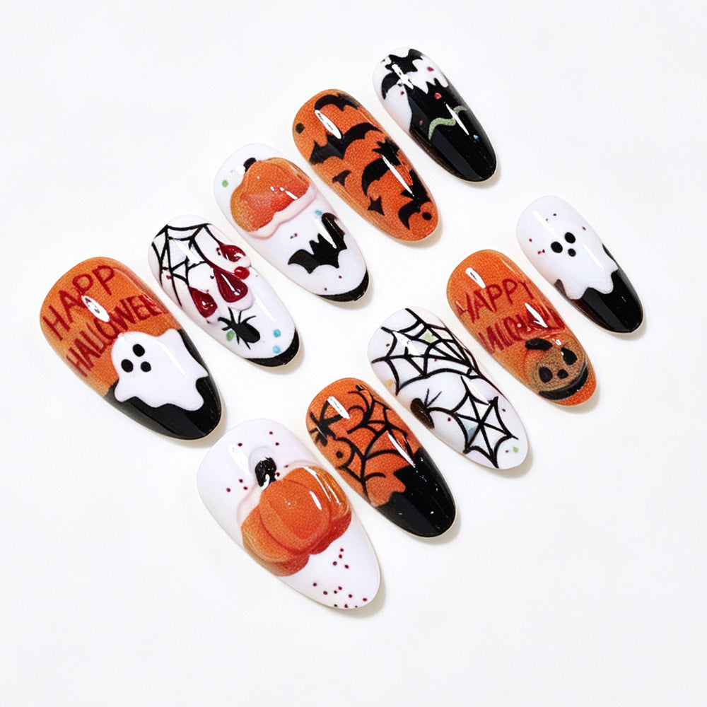 Halloween-Themen-Nagelkunst Brehn