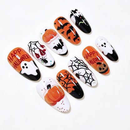 Halloween-Themen-Nagelkunst Brehn