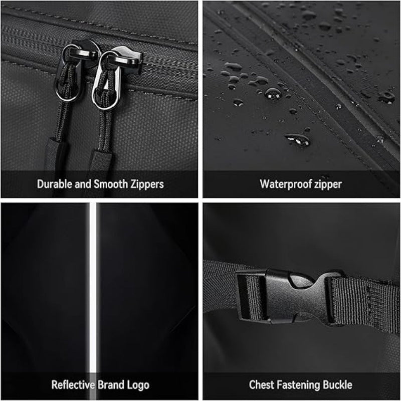 Motorrad-Rucksack mit Reflektierenden Sicherheitsdetails Brehn