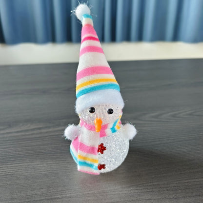 Dekorative Schneemannset