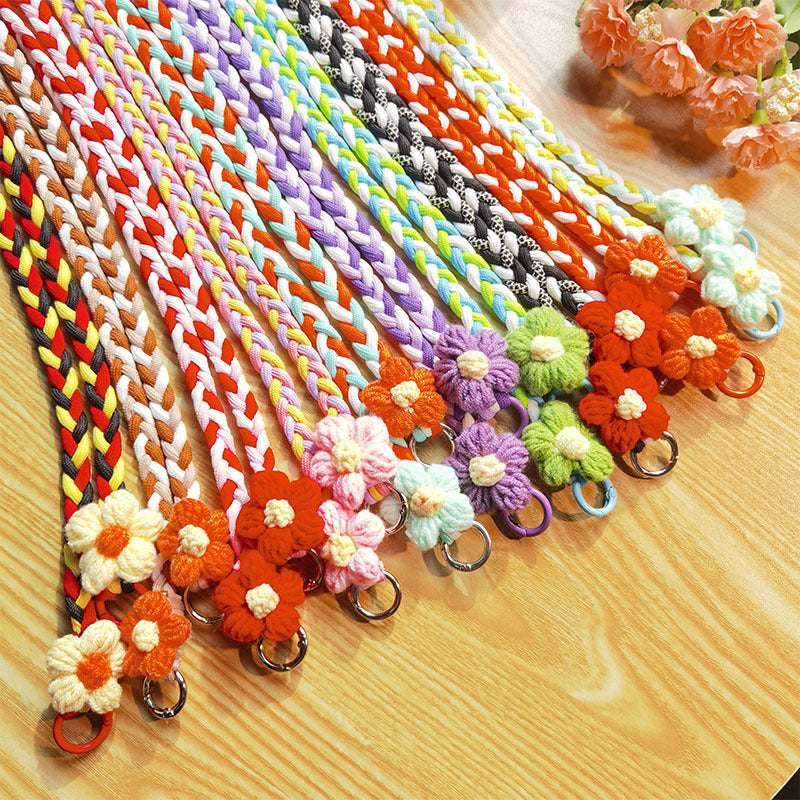 Gewebtes florales Muster Utility Lanyard Brehn
