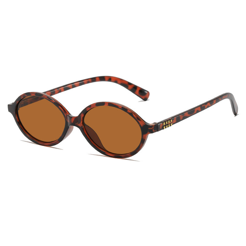 Vintage Ovalrahmen Sonnenbrille Brehn