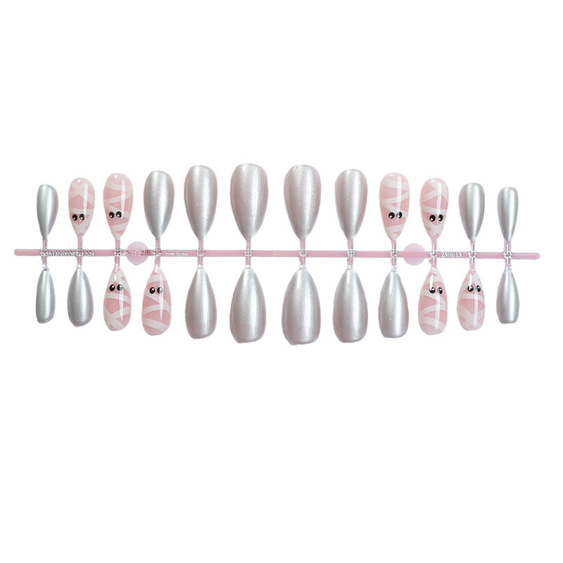 Kreatives Press-On Nageldesign-Set Brehn
