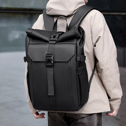 Moderner Roll-Top wasserdichter Rucksack Brehn