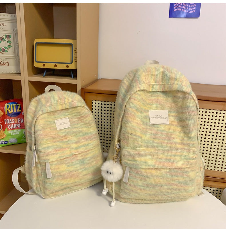 Gemütlicher Textur-Rucksack