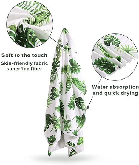 Strandtasche mit Botanischem Motiv und Robusten Seilgriffen Brehn