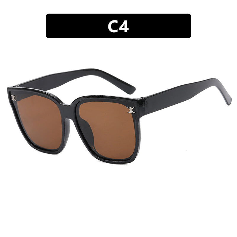 Damen modische quadratische Sonnenbrille mit hochwertigen, farbwechselnden Gläsern Brehn