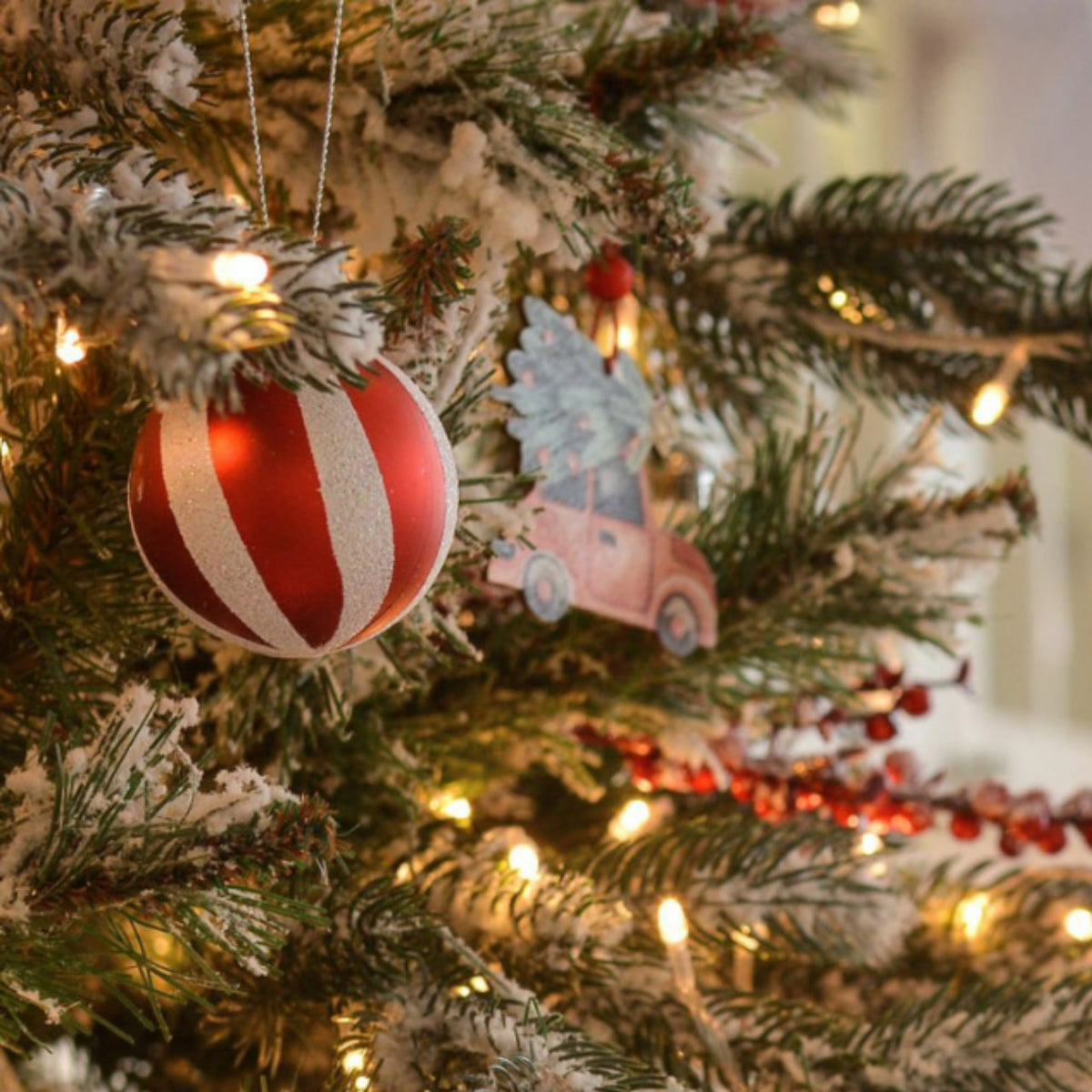 Dekorative Weihnachtsbaum Kugeln Set