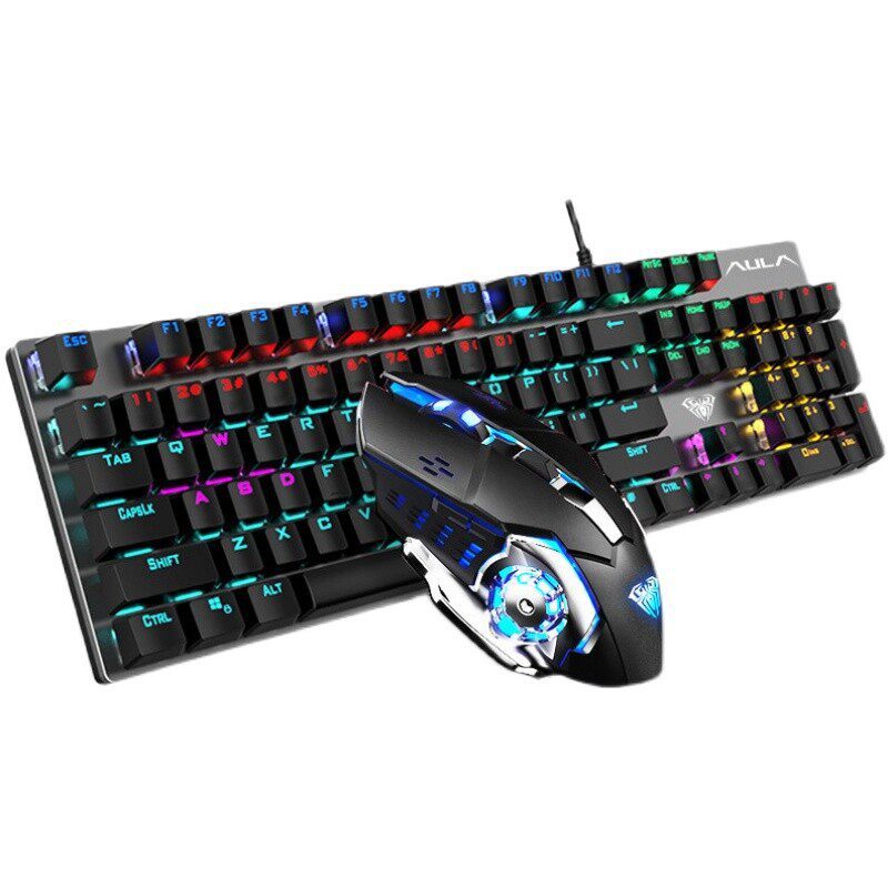 RGB Hinterleuchtete Mechanische Gaming-Tastatur Brehn
