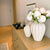 Elegante Keramikvase mit Rippenstruktur Brehn