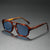 Damen modische Sonnenbrille im eleganten, kantigen Design Brehn