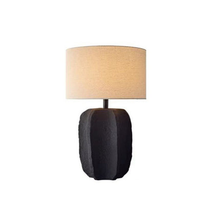Skulpturale Stein Tischlampe