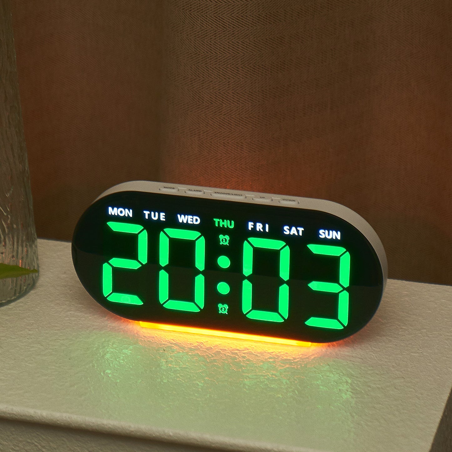 Digitaler Alarmwecker mit Einstellbarem Led-Display Brehn