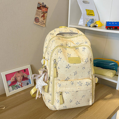 Stylischer Star-Emblazoned Alltagsrucksack Brehn