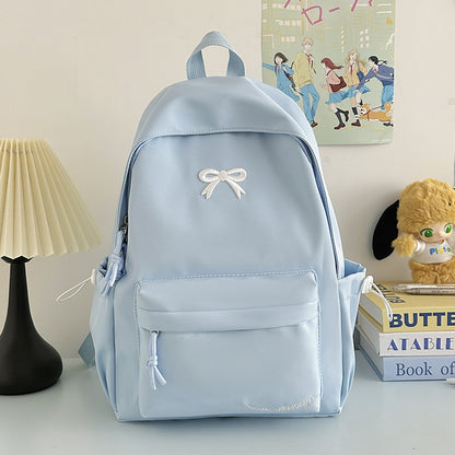 Chic Bow-Accent Rucksack Brehn