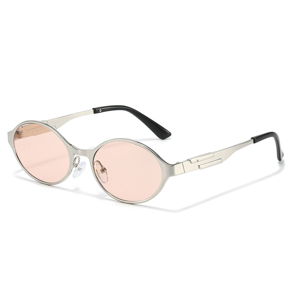 Einzigartige ovale Rahmen-Sonnenbrille Brehn