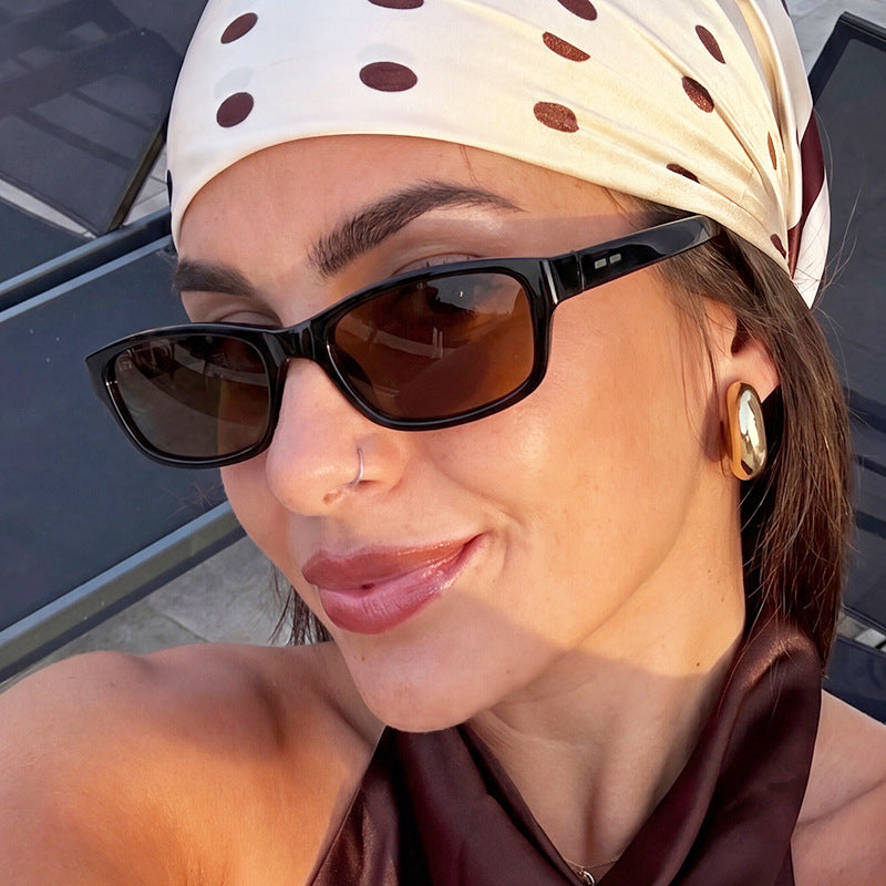 Damen Sonnenbrille im modernen, kantigen Design Brehn