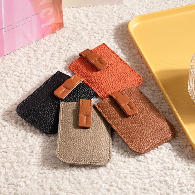 Minimalist RFID-blockierendes Lederkartenetui Brehn