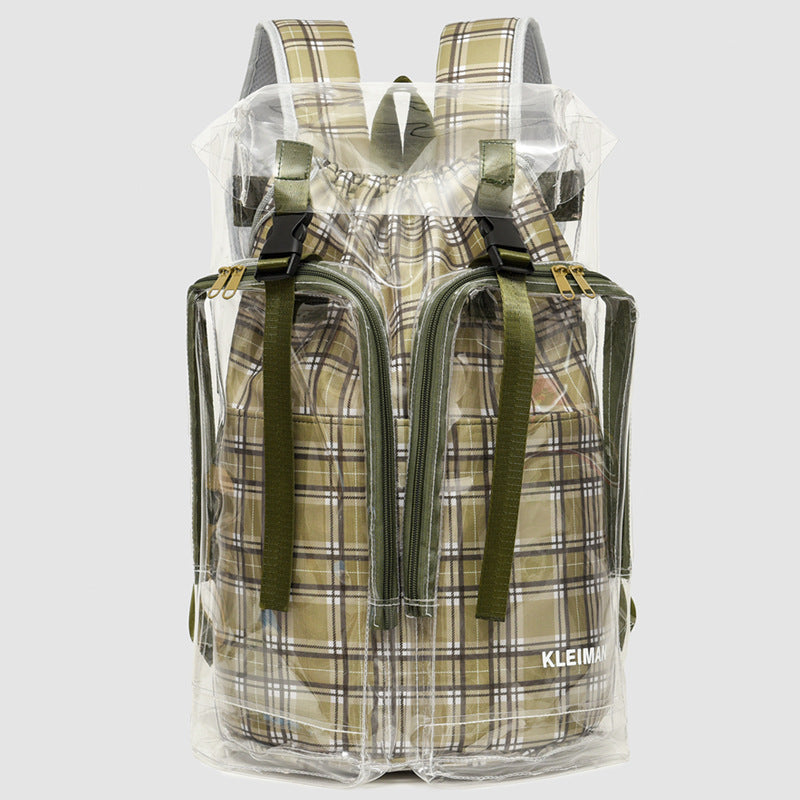 Transparenter Rucksack