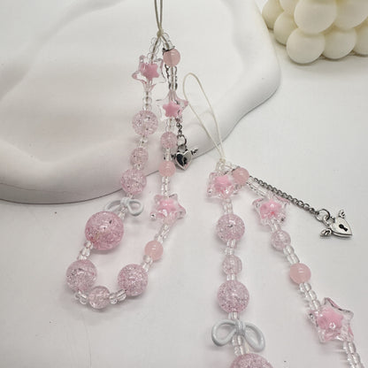 Rhinestone Perlen Charms Halskette Brehn