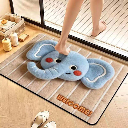 Süßes Hundedesign Badematte