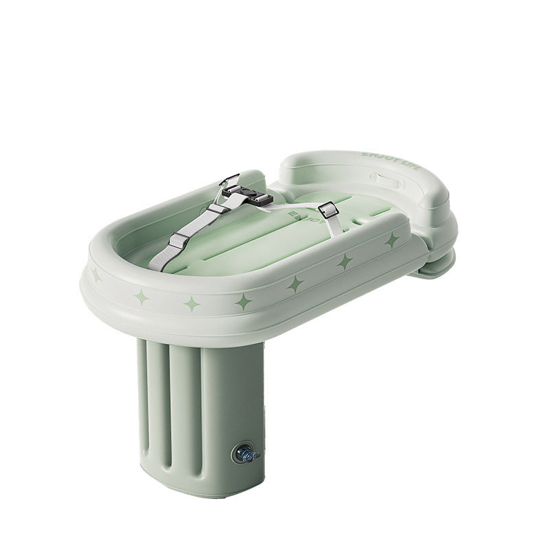 Damen Aufblasbare Badewanne mit Sicherheitsgurten Brehn
