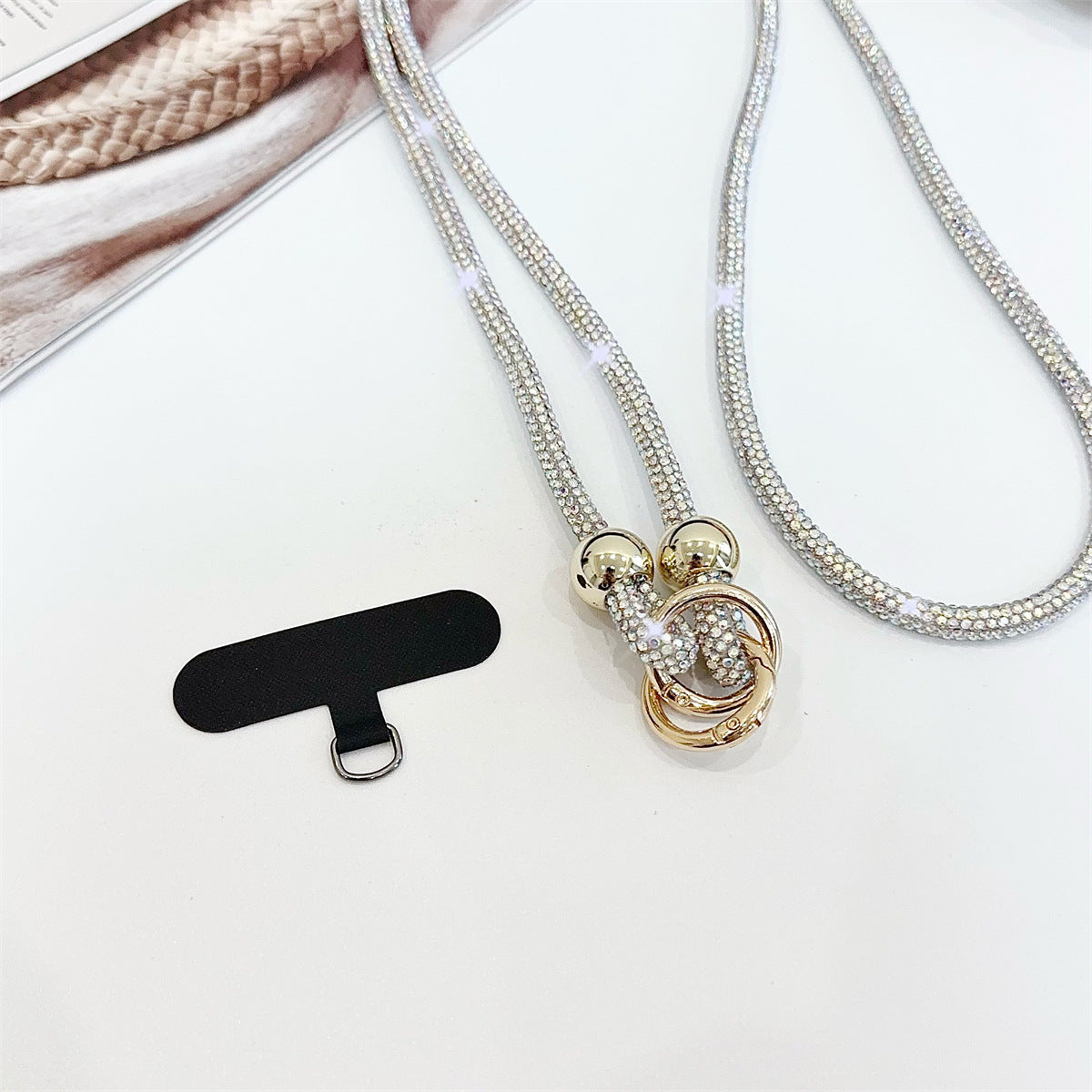 Stylische glitzernde Brillenband Brehn