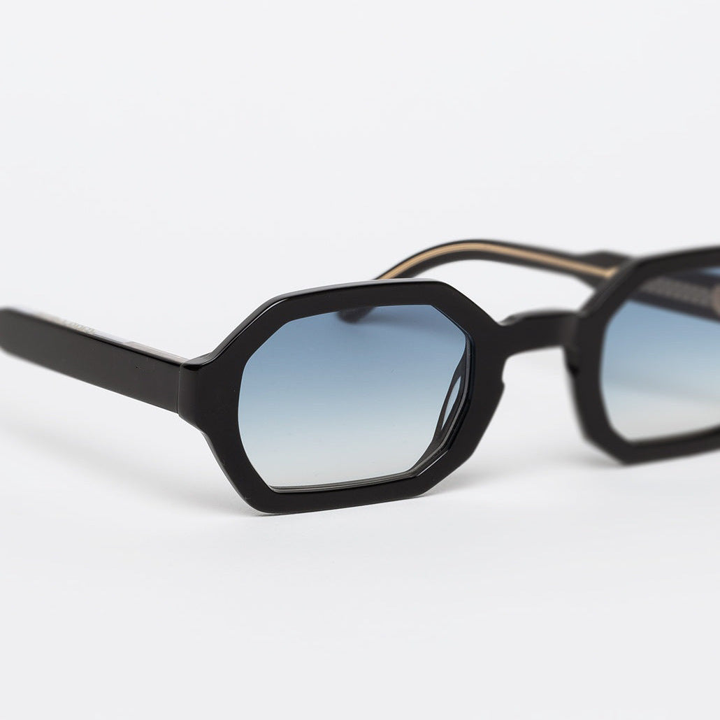 Damen stylische Sonnenbrille mit hochwertigem achteckigen Rahmen Brehn