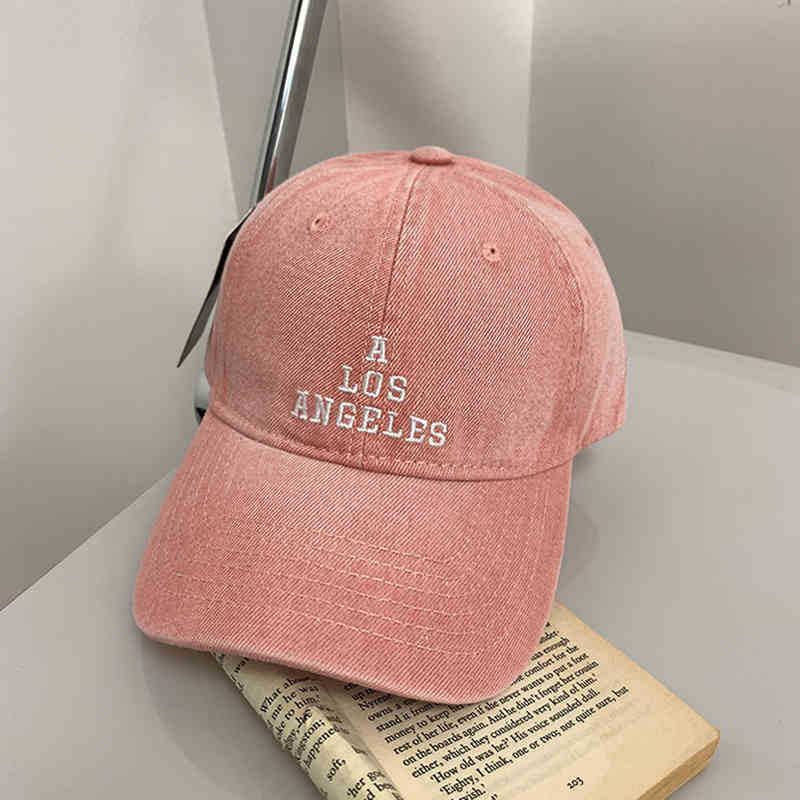 Damen Vintage Denim Baseball Cap Brehn