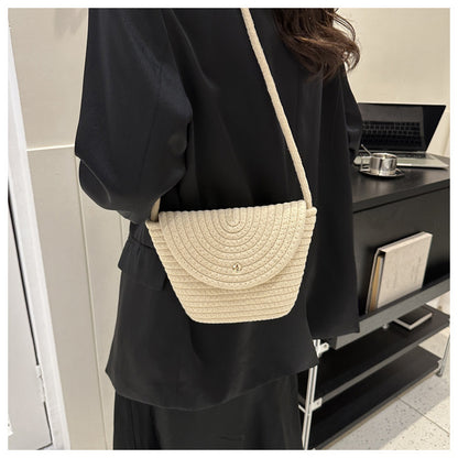 Handgeknüpfte Mini-Tasche mit Geschwungenem Design Brehn