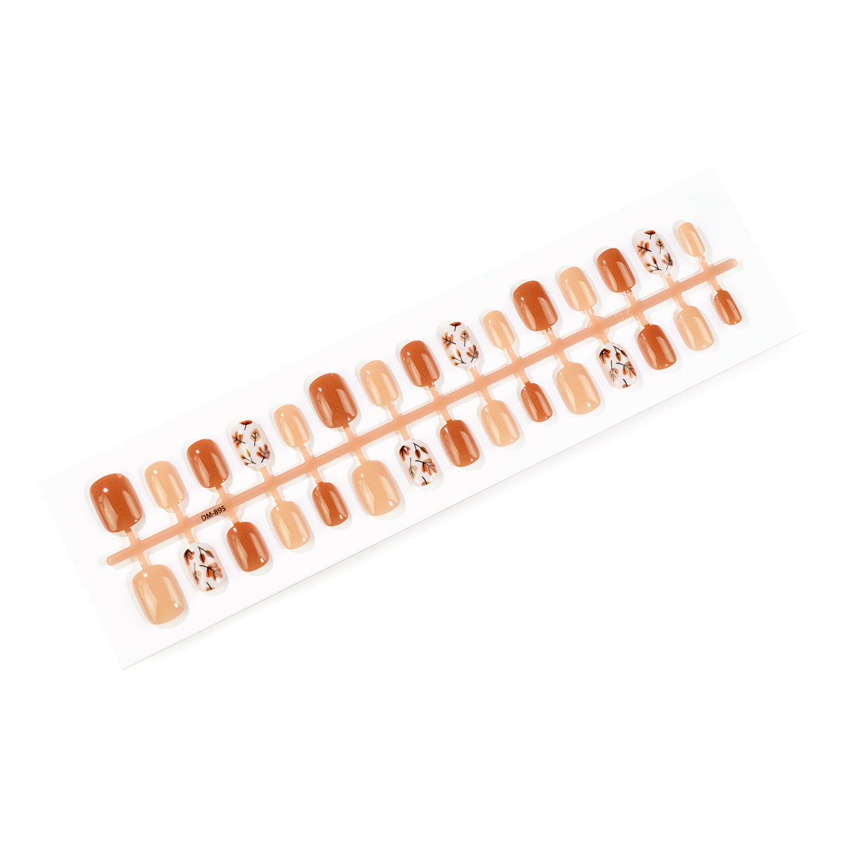 Künstlerisches Botanisches Press-On Nageldesign Brehn