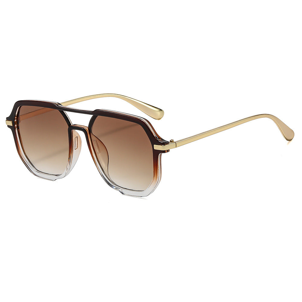 Moderne sechseckige Sonnenbrille Brehn
