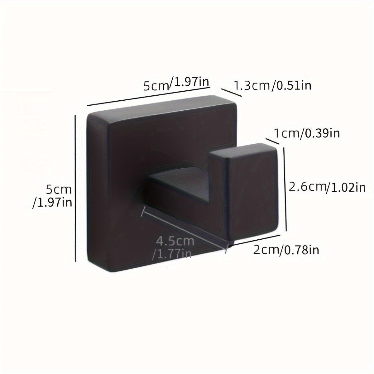 Premium Edelstahl Wandhaken Brehn