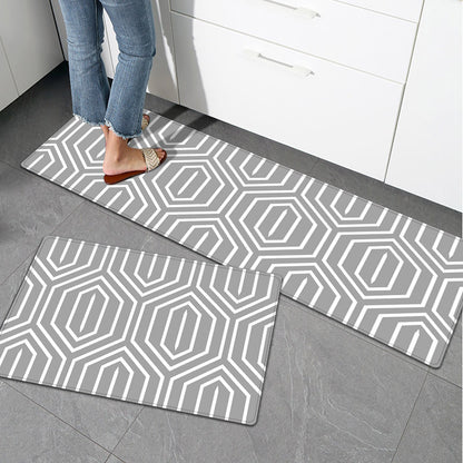 Künstlerisches geometrisches Muster Bereichsmatte Set Brehn