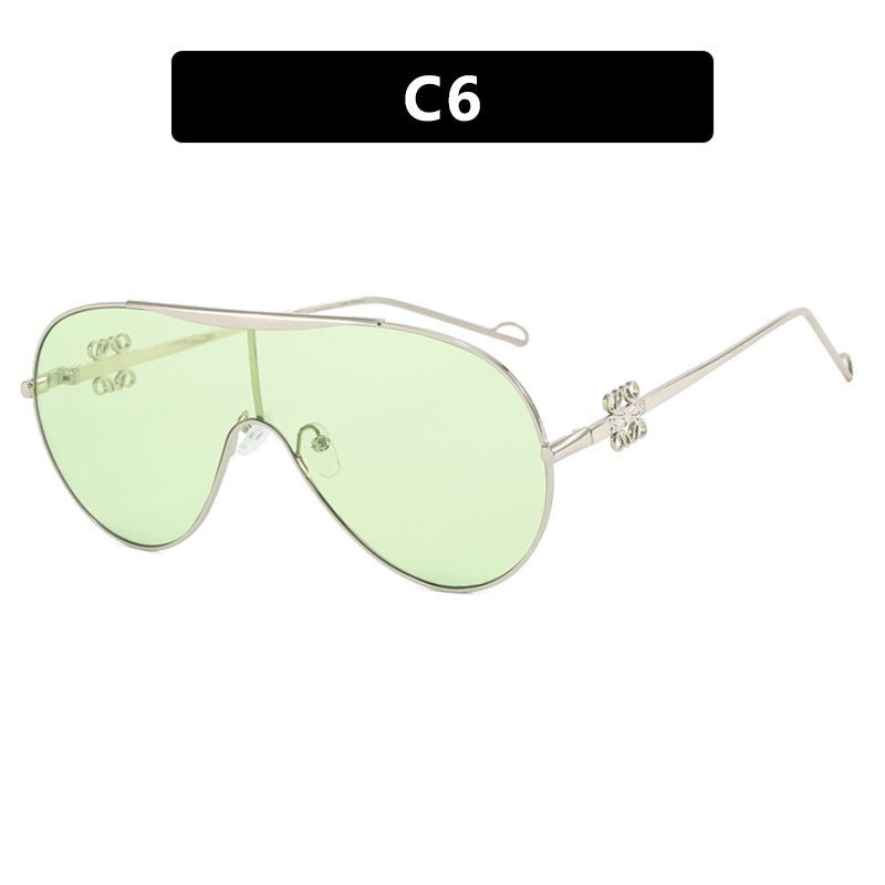 Damen UV-Schutz Sonnenbrille im modischen Pilotenstil Brehn