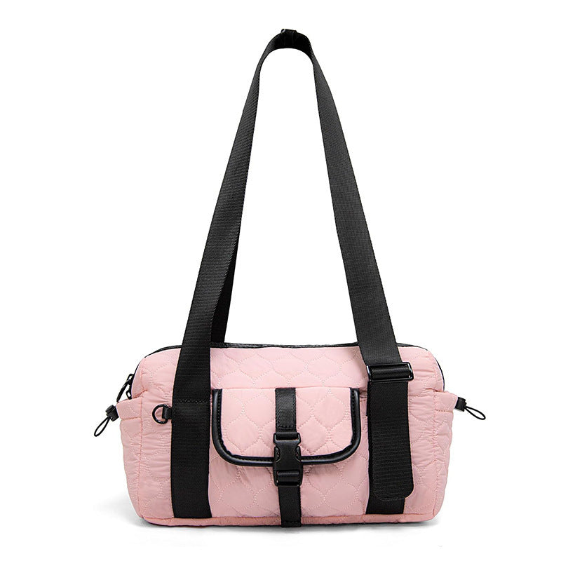 Multifunktionale Schultertasche mit Strukturiertem Design Brehn