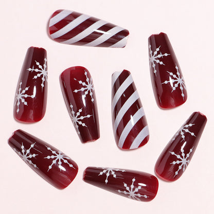 Festives Nageldesign-Set Brehn