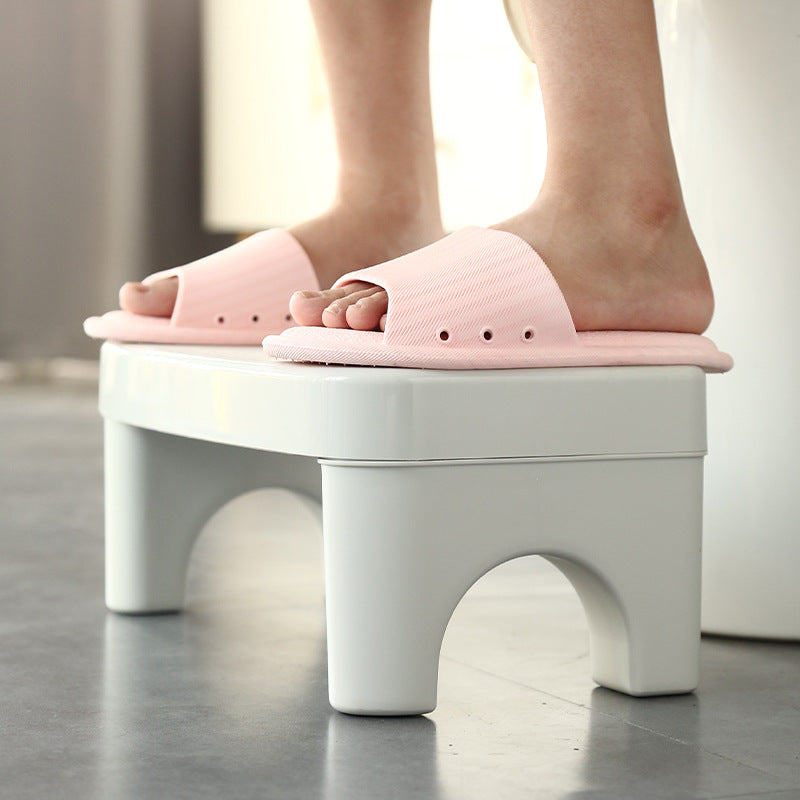 Ergonomischer Toilettenhocker für natürliche Hockposition