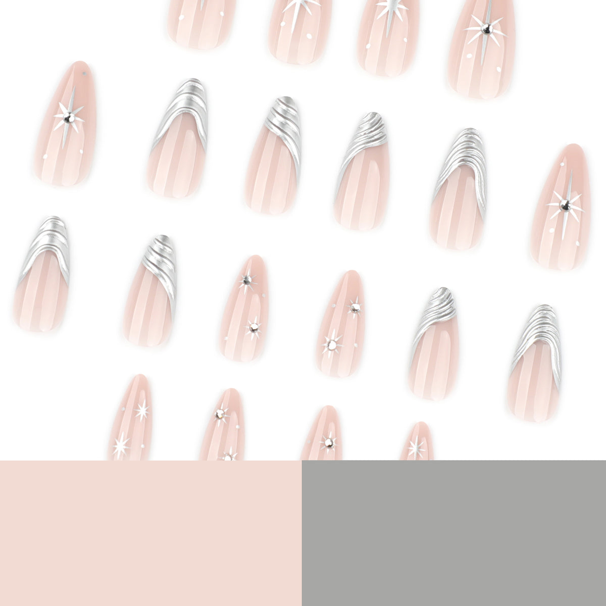 Kunstvolle Nagelverlängerungen mit filigranen Designs Brehn