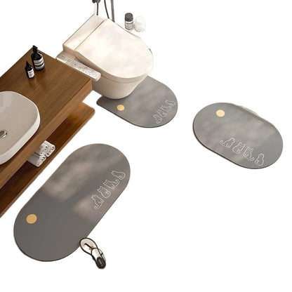 Modernes Badezimmer Rutschfeste Bereichsmatte Set Brehn