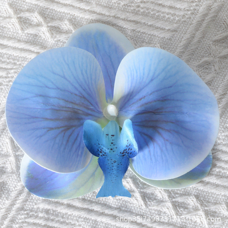 Elegante künstliche Orchideen-Haarspange
