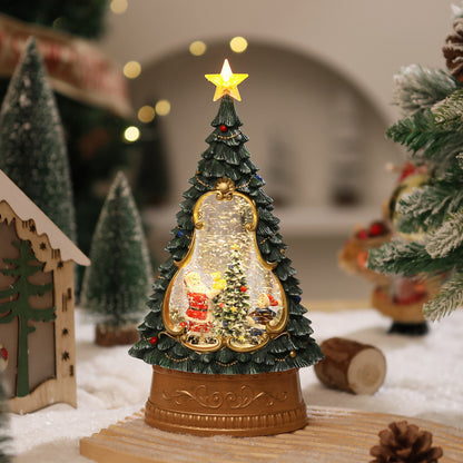 Nostalgisches Weihnachtsfernseher-Dekor Brehn
