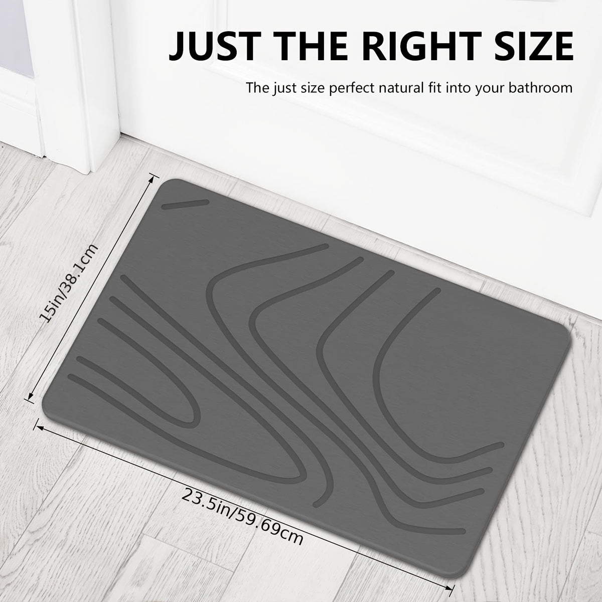 Memory-Foam Badezimmermatte