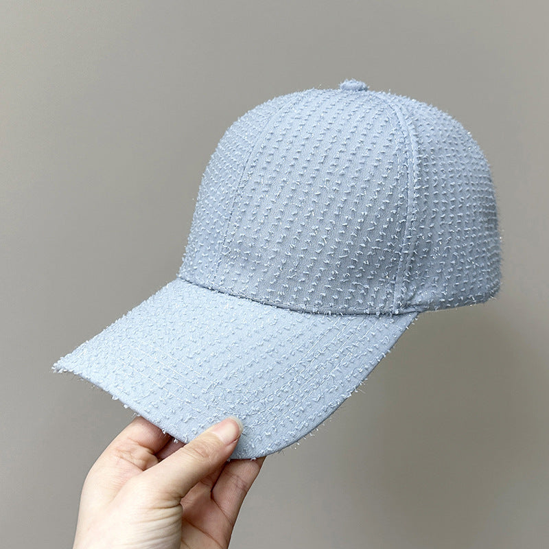 Damen strukturiertes Stoff Baseball Cap Brehn 1784083631