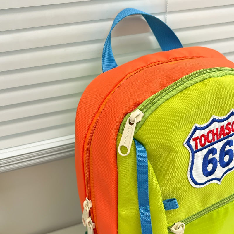 Bunte Patchwork-Rucksack Brehn