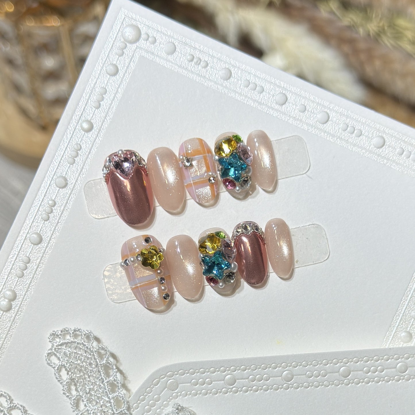 Künstlerisch Thematisiertes Nail Art Set Brehn