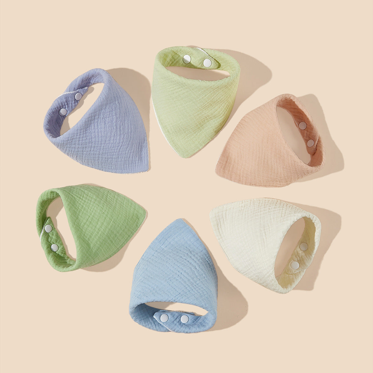 Weiche Musselin Bandana Lätzchen Set Brehn