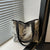 Stylische Bambusdruck-Tasche Brehn