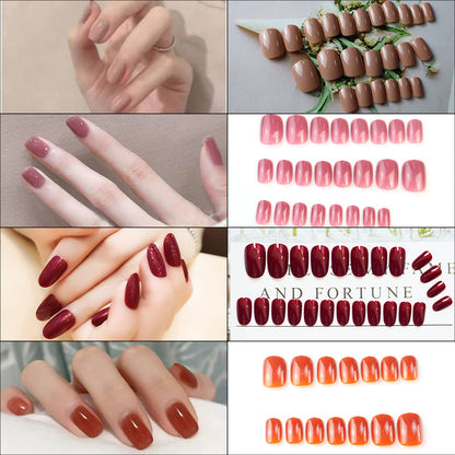 Glänzendes Press-On Nagelset Brehn 1790727558