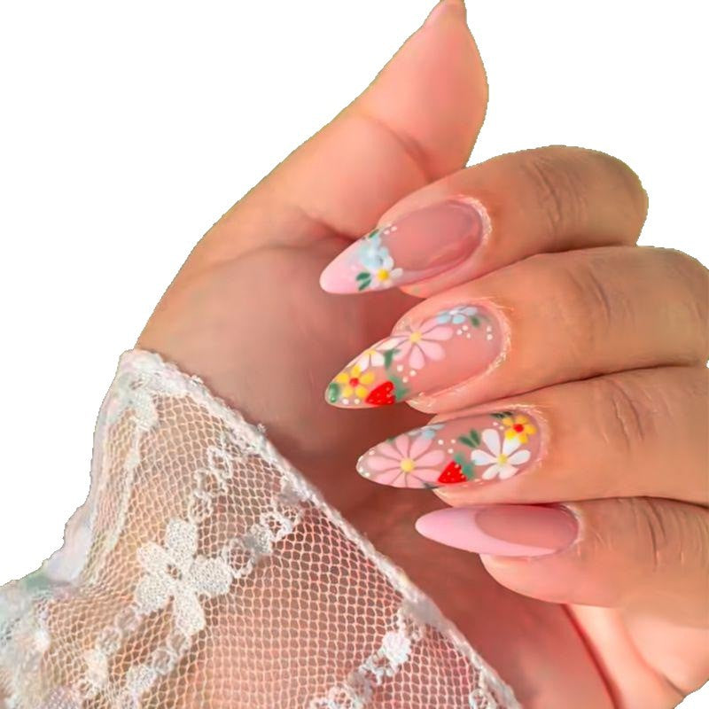 Florales Acryl-Nagelkunst-Set Brehn